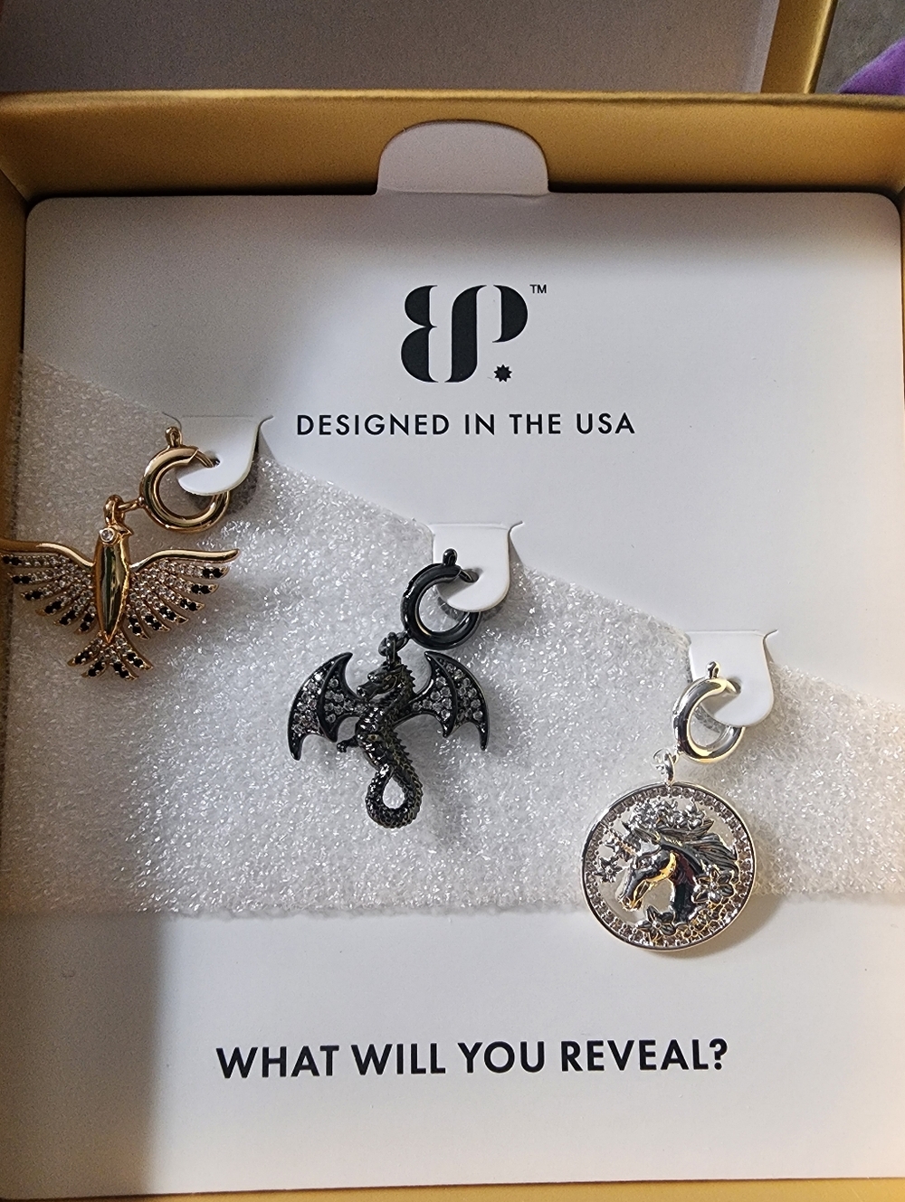 Mystical Creatures Bomb Party Charms